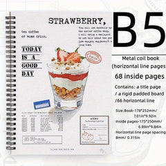 B5 Summer Ice Drink Coil Notebook
