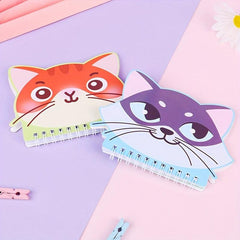 Cat Coil Book Notebook A7 Notepad Thickened Book Student Spiral Bound