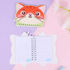Cat Coil Book Notebook A7 Notepad Thickened Book Student Spiral Bound