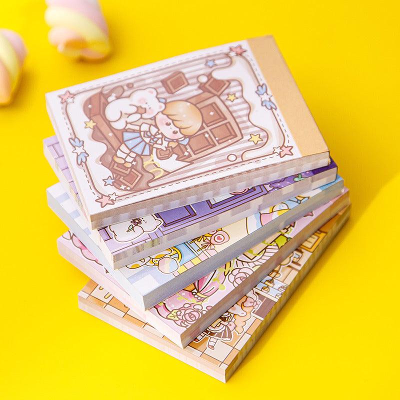 Mini Pastel Design Notepad - 70 Pages