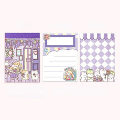 Mini Pastel Design Notepad - 70 Pages