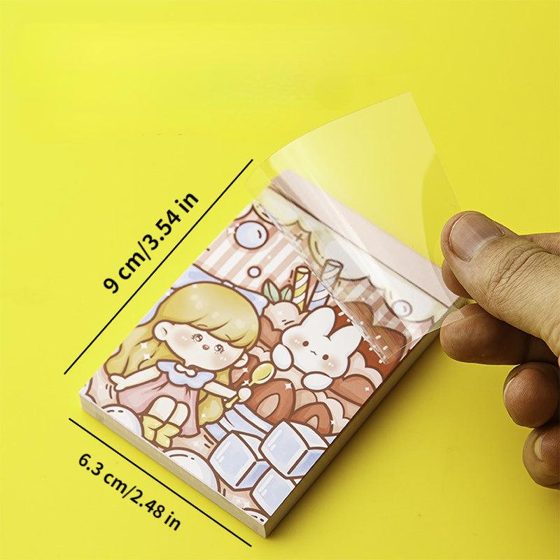 Mini Pastel Design Notepad - 70 Pages
