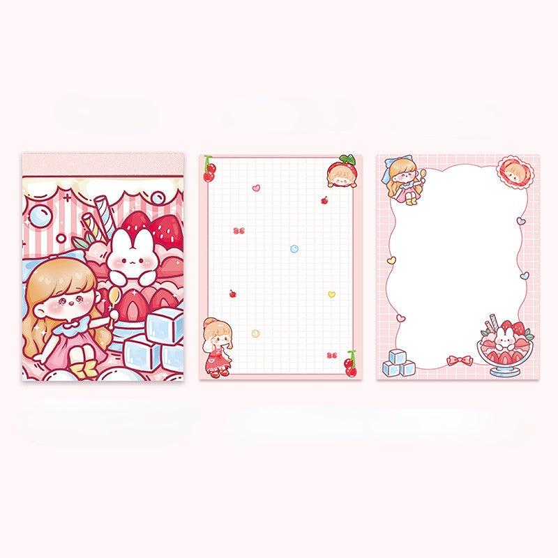 Mini Pastel Design Notepad - 70 Pages