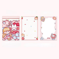 Mini Pastel Design Notepad - 70 Pages