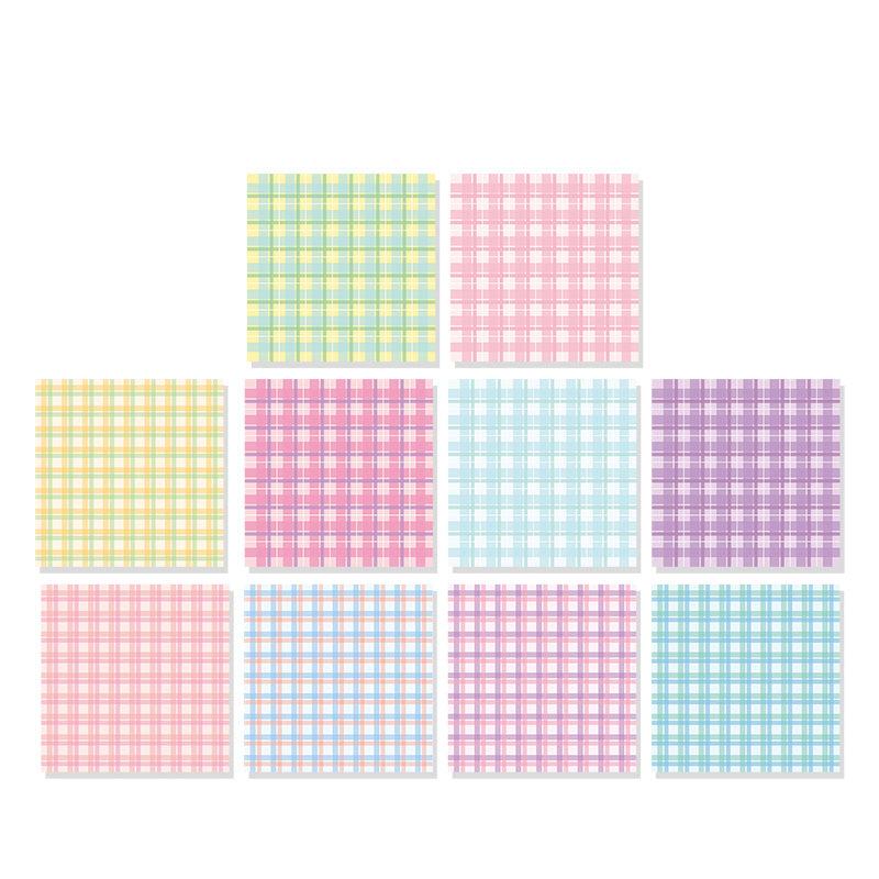 400 Sheets Notepad Grid Vending Machine Series Fresh Grid Pattern Base Paper