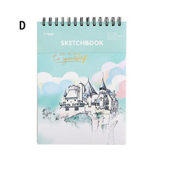 B5 30 Sheets Architectural Pattern Sketchbook 8K Copy Picture Book
