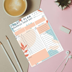 Magnetic Daily Planner Notepad - Stay Organized and Motivated