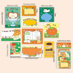 Flavor Infinity Sticky Notes - 50 Sheets Creative Message Note Pad