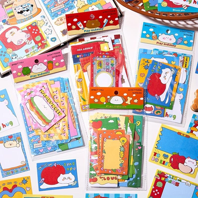 Flavor Infinity Sticky Notes - 50 Sheets Creative Message Note Pad