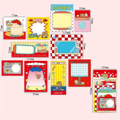 Flavor Infinity Sticky Notes - 50 Sheets Creative Message Note Pad