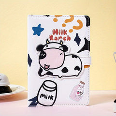 Milk Ranch Girl Heart Handheld Book Beauty Student Leather Diary Book