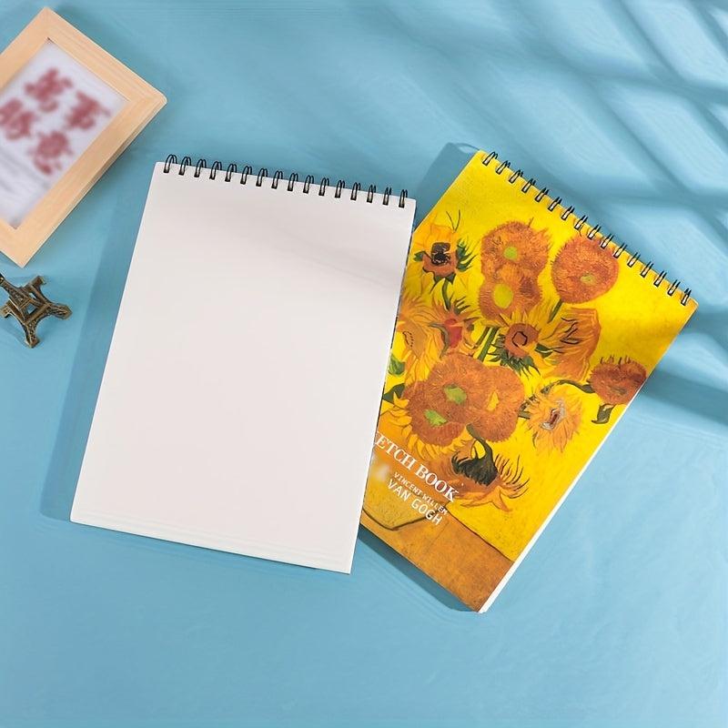 Vintage Painting Sketchbook Creative Hardcover Notebook
