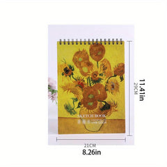Vintage Painting Sketchbook Creative Hardcover Notebook