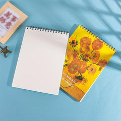 Vintage Painting Sketchbook Creative Hardcover Notebook
