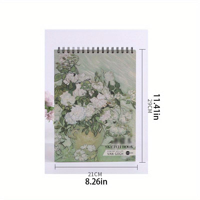 Vintage Painting Sketchbook Creative Hardcover Notebook
