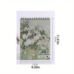 Vintage Painting Sketchbook Creative Hardcover Notebook