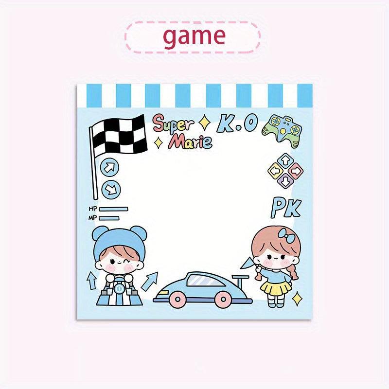 160pcs Cartoon Sticky Notes Set for Office School Supplies