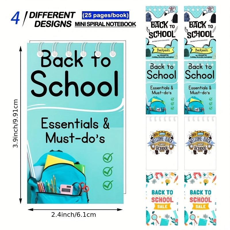 12 Pcs Motivational Notebooks Notepads Office Travel Supplies