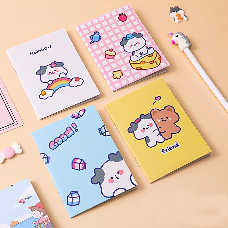 10pcs Cartoon Anime Notebook 32pg Student Gift