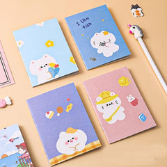 10pcs Cartoon Anime Notebook 32pg Student Gift