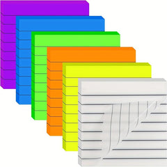 300 Horizontal Line Transparent Sticky Notes Waterproof Stickers