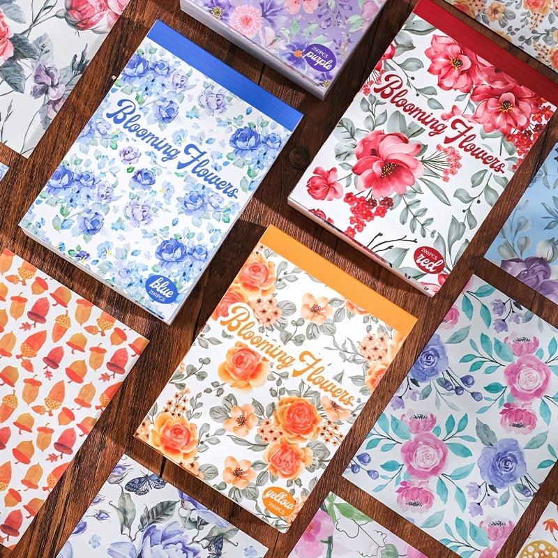 200 Sheets Vintage Scrapbook Paper DIY Journaling Supplies