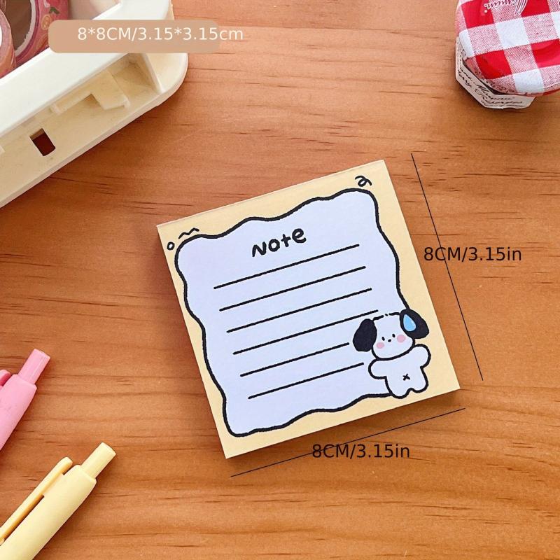 Non Adhesive Tearable Sticky Note Book 80 Pages