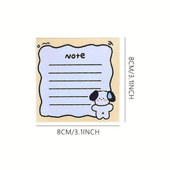 Non Adhesive Tearable Sticky Note Book 80 Pages