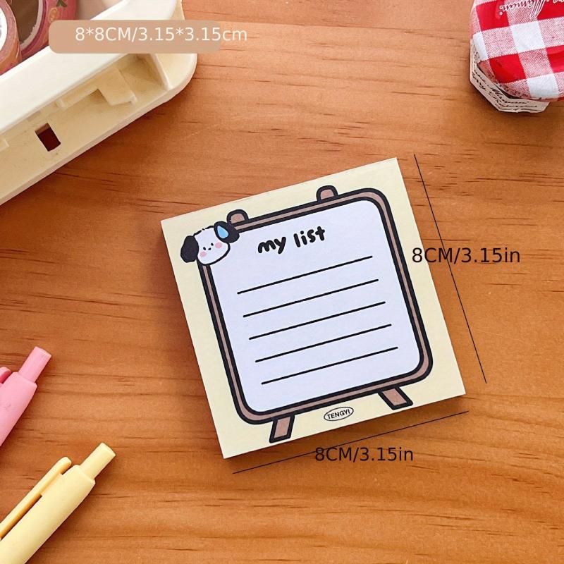 Non Adhesive Tearable Sticky Note Book 80 Pages