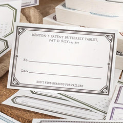 50pcs Pack Special Paper Border Memo Book Small Series Hand Ledger Decoration