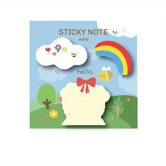 Childhood Cartoon Sticky Notes Creative Combo Postnote Paper Memo