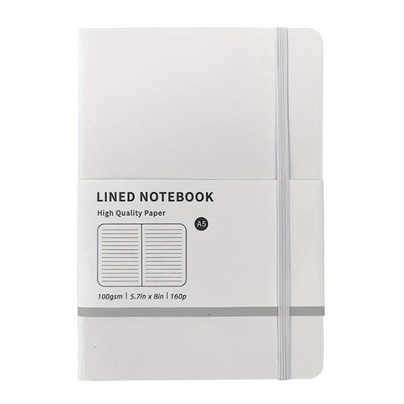 A5 Hardcover Notebook Horizontal Line Inner Page Business Office Notepad