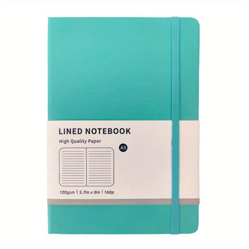 A5 Hardcover Notebook Horizontal Line Inner Page Business Office Notepad