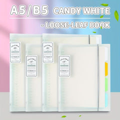 B5 Custom Logo Loose Leaf Notebook