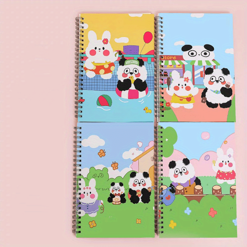 A5 Cartoon Fun Coil Book Loose leaf Book