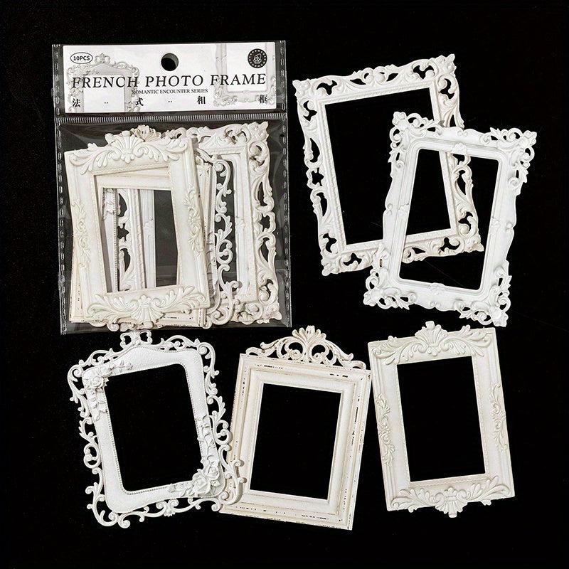 Romantic Encounter Retro Frame Collage Card 10 Sheets Pack