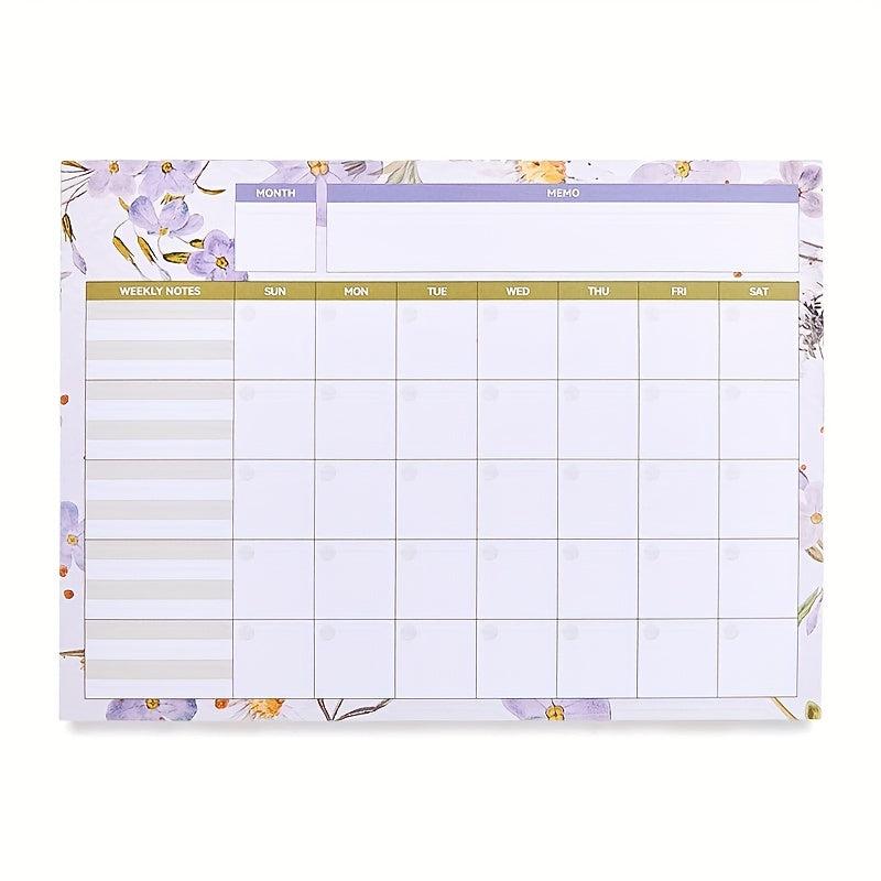 Tearable Core Desk Calendar Planner Memo 4 Styles