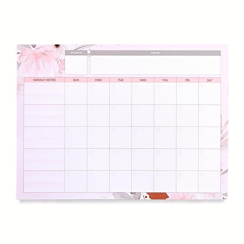 Tearable Core Desk Calendar Planner Memo 4 Styles