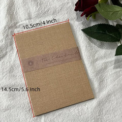 20pcs Retro Salt Texture A6 Embossed Hand Account Material Paper