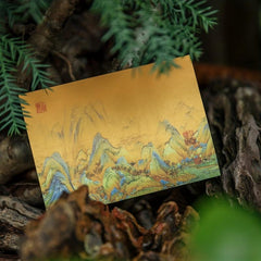 Chinese Style Painting Sticky Note Book DIY Journal Decoration 80 Sheets