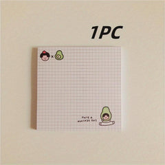 Cute Bread Notepad 50 Sheets Portable Stationery