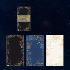 Night Streamer Series Bronzing Sticky Note
