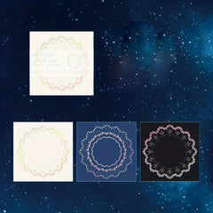 Night Streamer Series Bronzing Sticky Note
