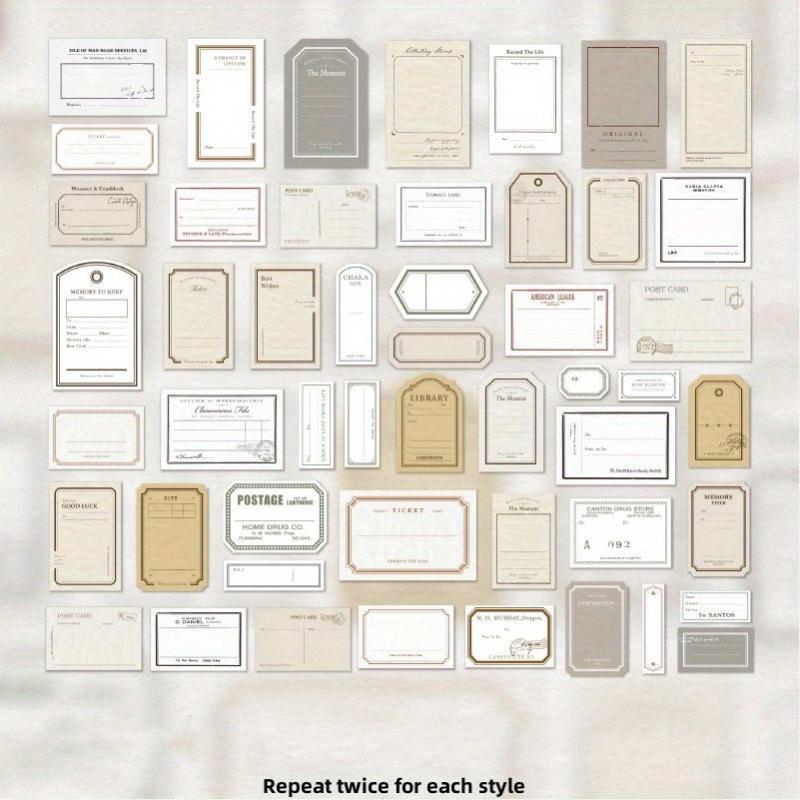 100pcs Corner Of The World Journal Collage Sticker Pack
