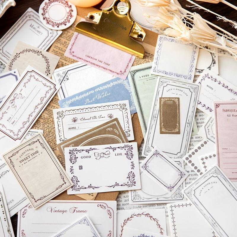 100pcs Corner Of The World Journal Collage Sticker Pack