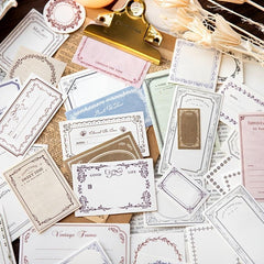 100pcs Corner Of The World Journal Collage Sticker Pack