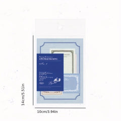 100pcs Corner Of The World Journal Collage Sticker Pack