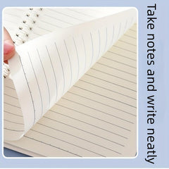 4pcs A5 Cartoon Coil Notebooks for Students & Creatives