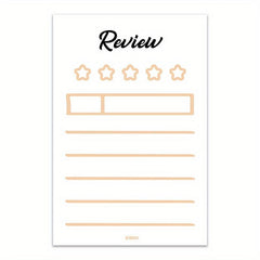 Non-Adhesive Line Style Notes 8x11 60 Sheets