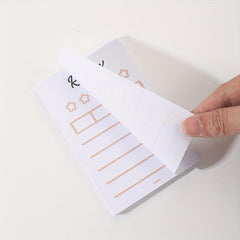 Non-Adhesive Line Style Notes 8x11 60 Sheets
